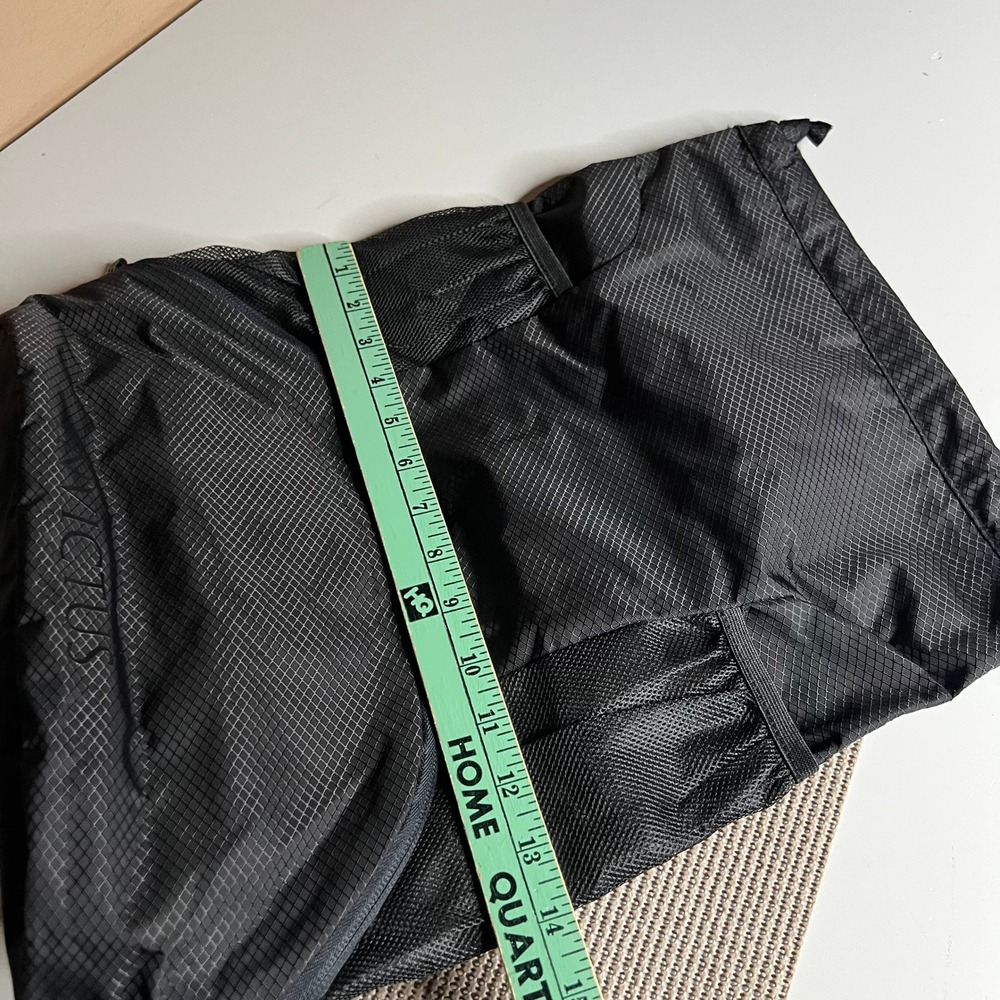 Paco Rabanne Invictus Black Ripstop Drawstring Backpack Gym Bag Rabanne Logo - Picture 6 of 8